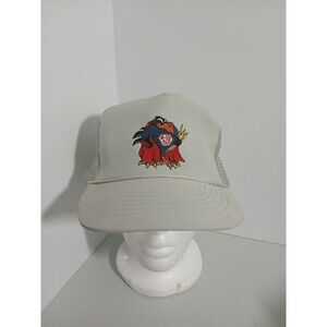 ​Vintage B-1B Lancer Bomber "Eagle" Mascot Trucker Hat 80s 90s Foam Snapback Cap